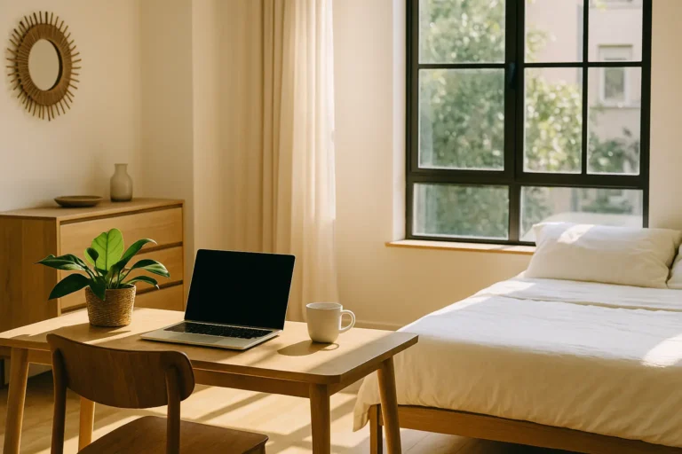 Modern long-term rental apartment for digital nomads